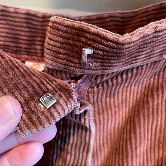 Vintage Country Suburbans Corduroy Pants Wide Cuff - Picture 7 of 10